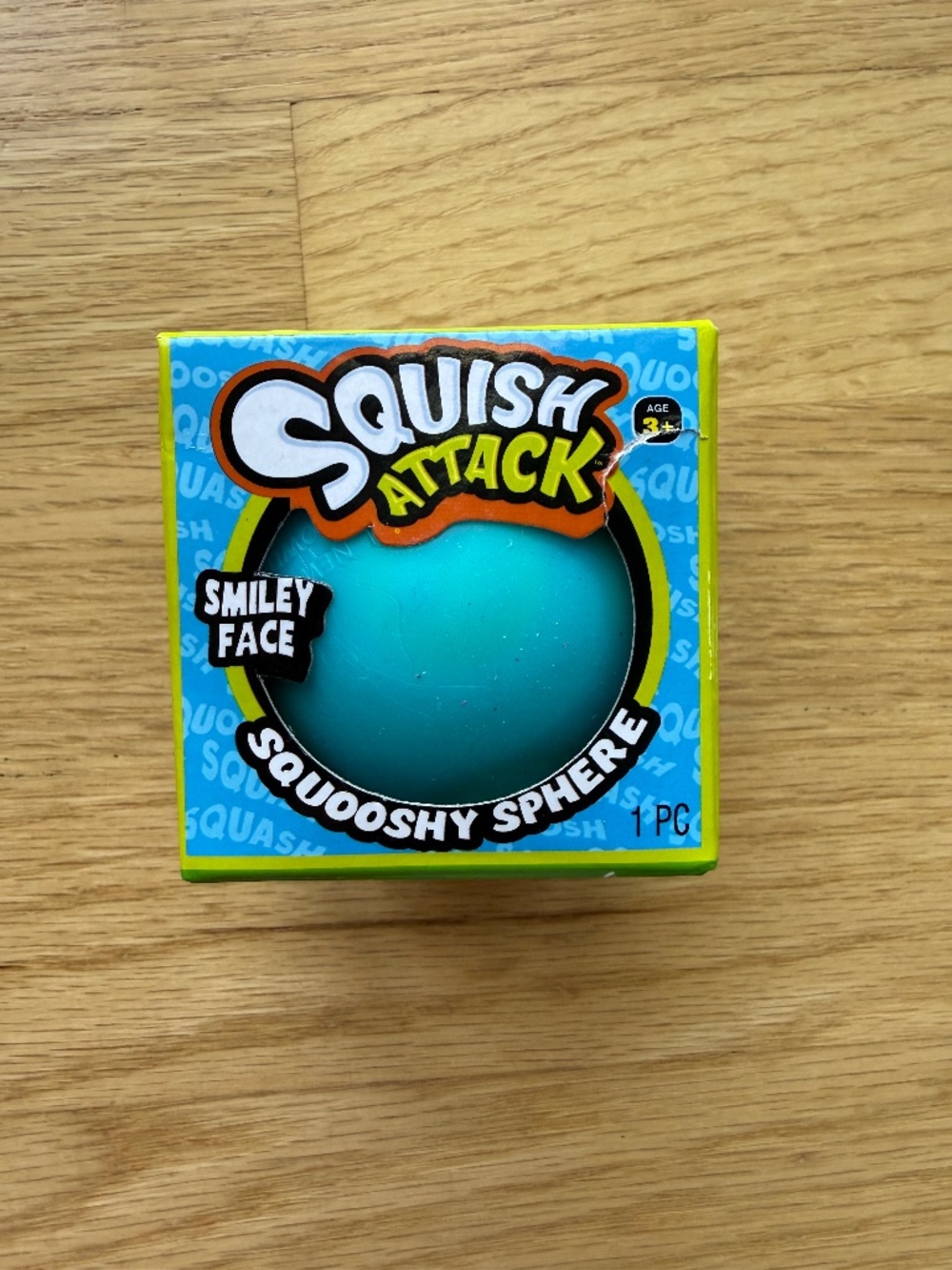 Ships Today JA-RU Squish Attack Squooshy Sphere- Stress Relief/ Fidget Toy